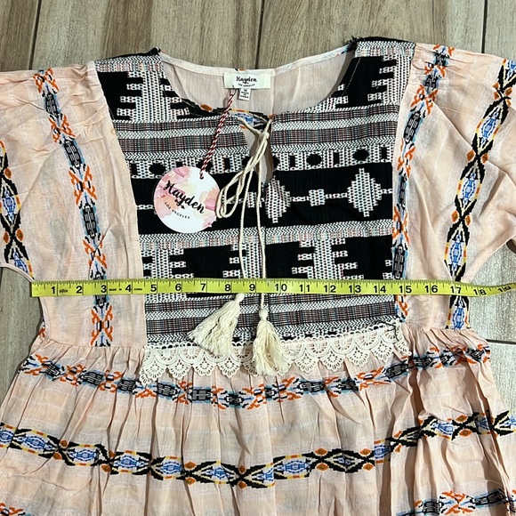 NWT Hayden Los Angeles Tribal Print Dress - Picture 4 of 6